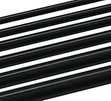 Ucreative 6PCS 5ft High Performance Automotive Silicone Vacuum Tubing Hose line Kit 3mm 4mm 5mm 6mm 8mm 10mm Inner Diameter (Black)