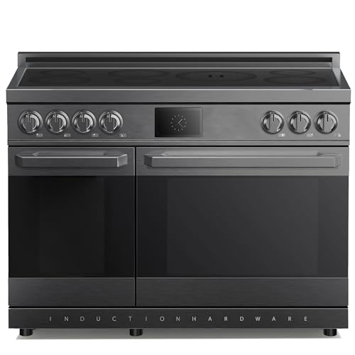 Induction Hardware 48 Inch Black Range