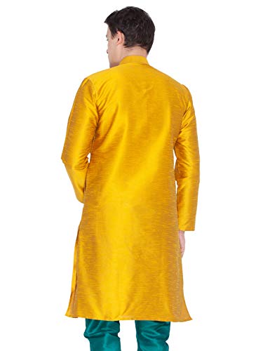 Image of VASTRAMAY Men's Cotton Regular Fit Kurta