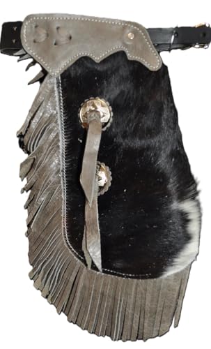 2T Month Kids Chinks/Leather Kids Chinks/Cowhide Kids Chinks/Black and White Cowhide Kids Chinks/Kids Chinks/R Bar K