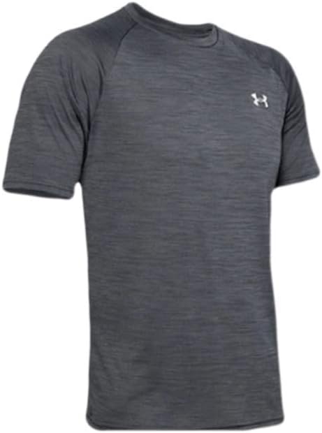Under Armour Mens Tech 2.0 Short Sleeve T-Shirt (Black/White - 002, Medium)