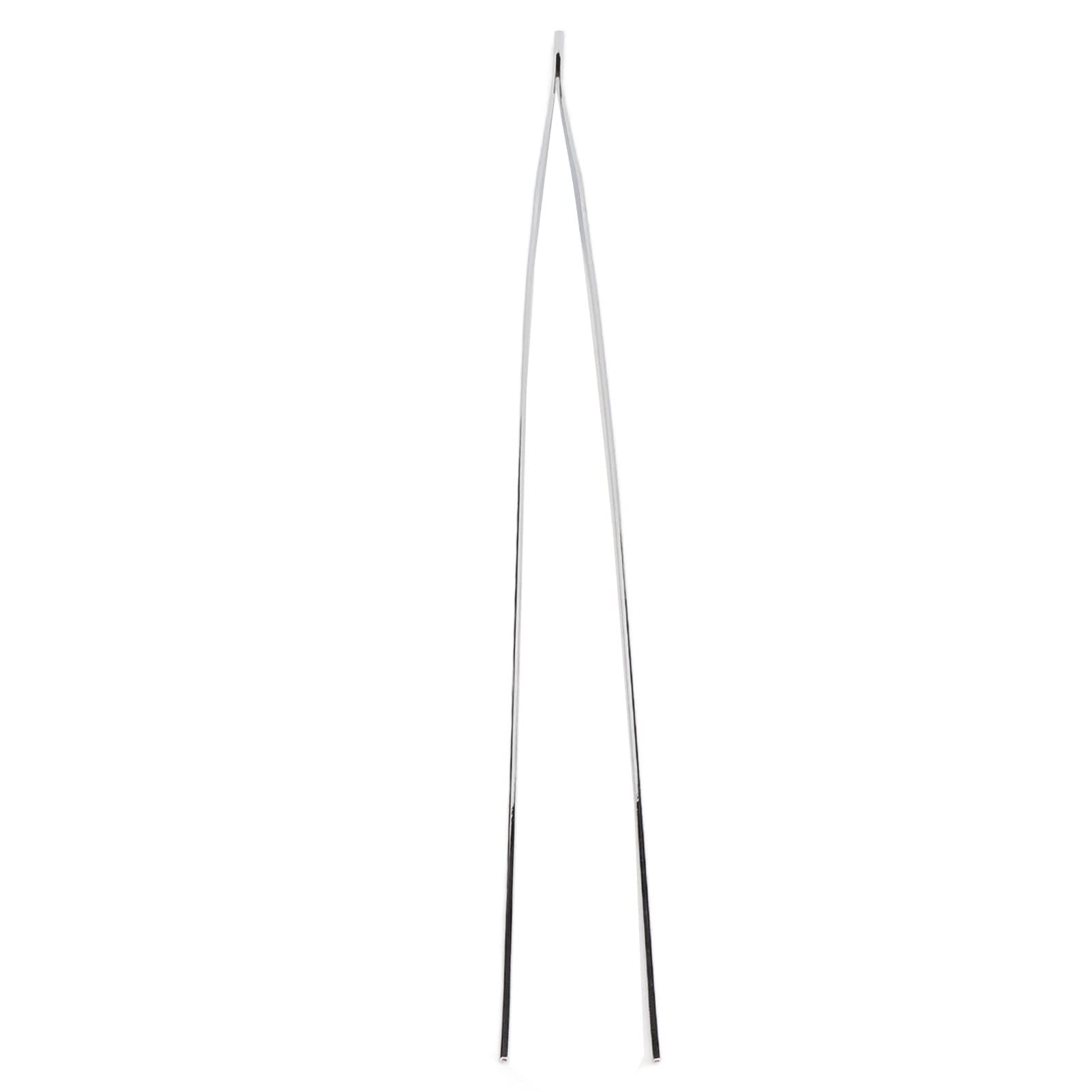 Pssopp Pinzas de Acero Inoxidable de Acero de Acuario para Manejar Peces, Plantas, Reptiles - 45 Cm de Largo - Herramienta Acuática (Pinzas Rectas)
