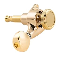 Musiclily Pro 6 en Ligne Ratio 18:1 Guitare Mécaniques Bloquante Locking Tuners Droitier Boutons Ovale Vintage pour Guitare électrique Style Strat Tele, Doré - Les Beatles, Paul McCartney, John Lennon, RIngo Starr, George Harrison Musiclily Pro 6 en Ligne Ratio 18:1 Guitare Mécaniques Bloquante Locking Tuners Droitier Boutons Ovale Vintage pour Guitare électrique Style Strat Tele, Doré – Image 7
