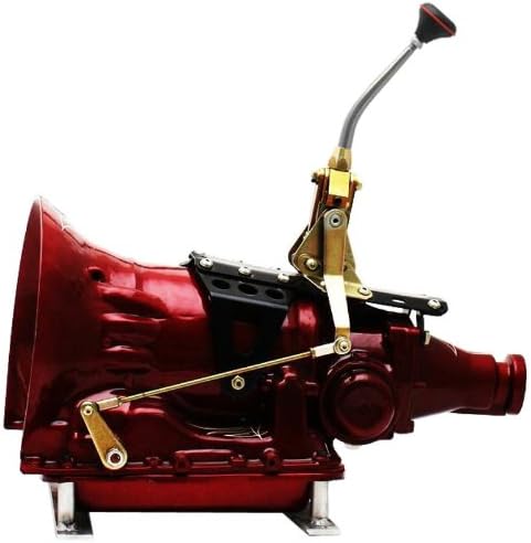 American Shifter 56975 Dual Action Automatic Transmission Shifter Kit with 8" Arm and Black Knob for GM 4L60-E Transmission