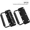 Litoexpe 2pcs Spring Loaded Handles 4.3 Inch, Black Heavy Duty Handle ...