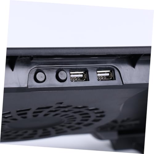 Base de refrigeración Veemoon para laptop con 5 ventiladores USB miniatura 4