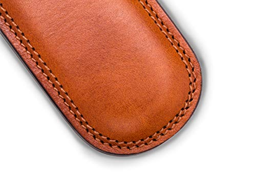Bosca Dolce Leather Money Clip For Men, Amber #TOP4