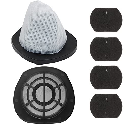 Image of 2 Pack 2030 Vacuum Filter and 4 Pack Foam Filter Compatible with Bissell Vacuum Cleaner Models 2030, 20303, 20306, 20307, 20309, 2030H, 2030V, 2030X, 2030Z