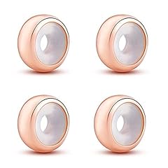 4Pcs Rose Gold