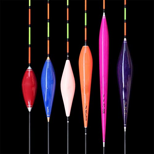 Balsa Bois Corps de pêche bobbers flotteurs outil accessoires avec boîte Paulownia - 3