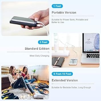 Image of Original Fast Charger with New Braided C to -C Cable Cord, 20W USB-C Power Adapter Type-C Wall Charger for i-Phone 15 /15 Plus /15 Pro /15 Pro Max /i-Pad Pro /Air 5th /Mini /i-Pad 10th (DP245)