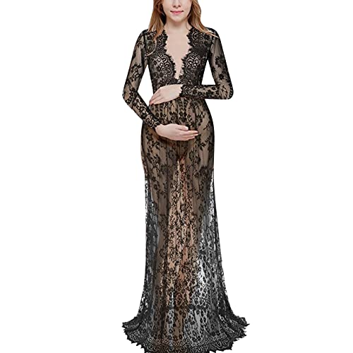 Robe de maternité confortable et fluide pour future maman