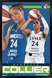 WNBA Minnesota Lynx - Napheesa Collier 25 Wall Poster, 34L" x 22.4W", Black Framed Version
