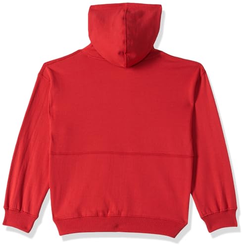 Image of T2F Girls Cotton Hooded Neck Oversized Fit DropShoulder Sweatshirt