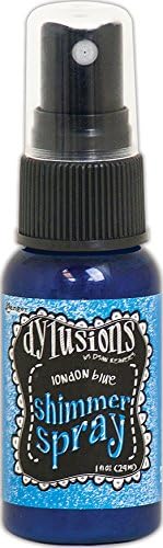 Ranger Dylusions Shimmer London Spray, Synthetic Material, Blue, 9.8 x 2.9 x 2.9 cm
