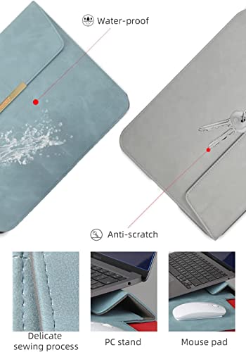 Towooz Macbook Air Sleeve 13 Inch, Laptop Sleeve Case With Mouse Mat Compatible With 2022 New Macbook Pro M2 Macbook Air / Pro 13-14 Inch Thin Shockproof Sleeve Bag For Macbook Air / Macbook Pro #TOP4