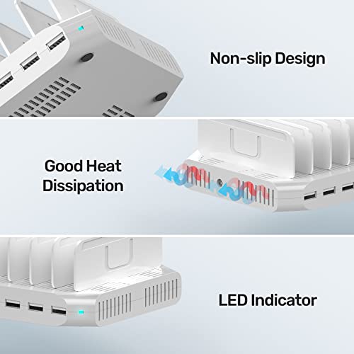 Unitek 10-Port USB-A Charging Station 60W — view 7