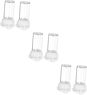 Abaodam 6 pcs pet Feeder ant Feed Bowl ant Feeder ant Cups Water for ant Garden ant nest Supplies Watertight