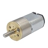  N20 DC 6V Mini-Mikro-Metallgetriebemotor 33/50/80/120/230/340 U/min Untersetzungsgetriebe Elektromotor Rundmotor Untersetzungsgetriebe (Size : 33 RPM, Color : 6V)