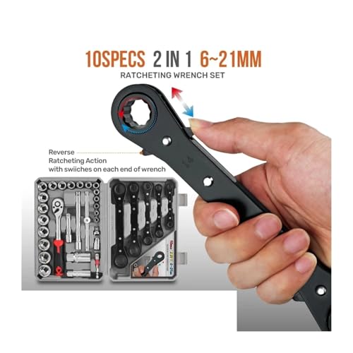 Juego combinado de herramientas automotrices 32 piezas miniatura 5