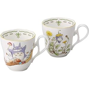 Noritate Studio Ghibli Totoro Mug Pair Set