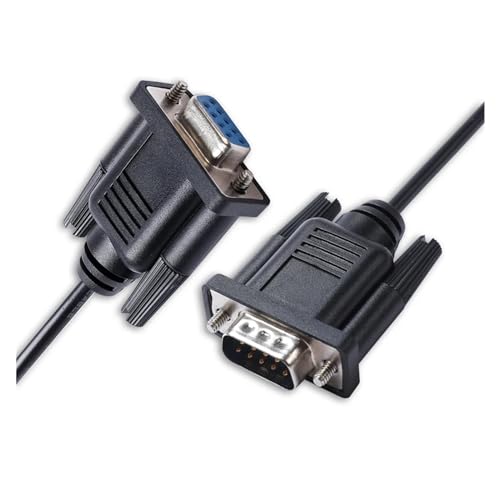 D-sub 9 Pin DB9 Male to DB9 Female RS-232 Serial PC Link Communication Cable for Abl-ex M-II Series UPS(1m)