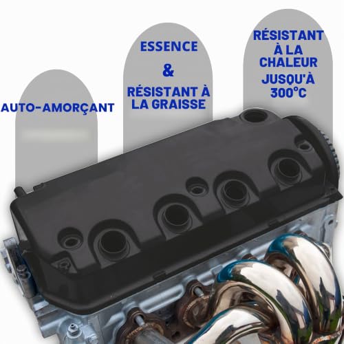 Hycote Peinture Laque Noir Brillant pour Moteur en Aérosol 400 ml, Peinture Durable à Séchage Rapide, Haute Couvrance, Multi-Surfaces, pour Intérieur et Extérieur – vue 2