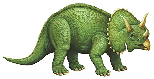 Vinilo adhesivo de pared de dinosaurios Green Triceratops – vista lateral – (mediano) – solo una de las colecciones de nuestras calcomanías de vinilo con temática Dinousaur de las paredes de la naturaleza. Dibujado a mano – obras de arte temáticas extraíbles y lavables que los niños adoran. Crea increíbles murales de pared con estas pegatinas de vinilo pintadas a mano de alta calidad.