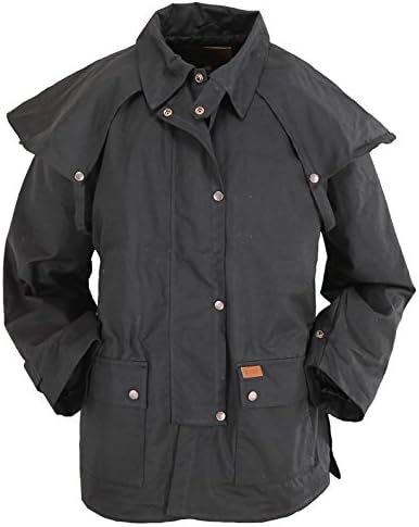 short oilskin duster
