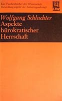 Aspekte bürokratischer Herrschaft. 3471616012 Book Cover