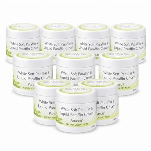 Image of Parasoft Moisturizing Cream with Aloe Vera - 200g (Pack of 10) | Deep Hydration Intense Moisturizer for Dry & Dehydrated Skin, Non-Greasy, All-Season Daily Skincare, Dermatologist Tested, Paraben-Free