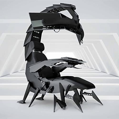 Ergonomic Gaming Chair with Zero Gravity Recline and Massage for Racing Simulator and Home Office Use - Image 7