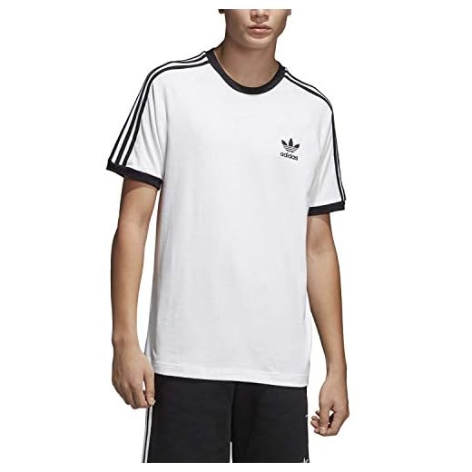 adidas 3-Stripes tee Camiseta, Hombre, Blancio (White), XL