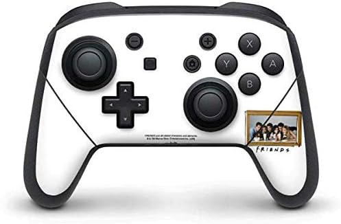 Skinit Decal Gaming Skin Compatible with Nintendo Switch Pro Controller - Officially Licensed Warner Bros Friends Polka Dots Design