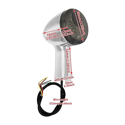 Clignotants moto LED pour rouler de nuit en sécurité sur Iron 48 et Low - 7