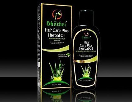 Dhathri Hair Care Plus Herbal Oil 100ml by Vidimear