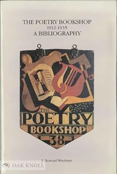 Hardcover The Poetry Bookshop, 1912-1935: A Bibliography Book