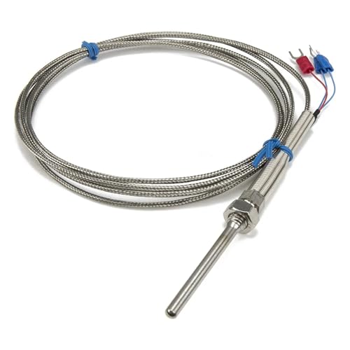 Sonda RTD PT100 FTARP07 con rosca M8, sensor térmico de alta precisión con cable de 2m 4