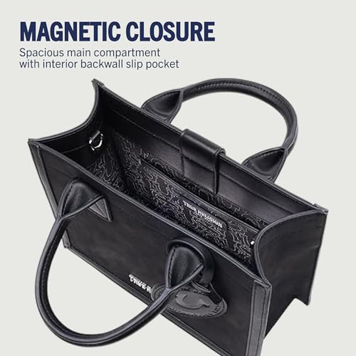 Bolso Tote de gamuza para mujer True Religion miniatura 6