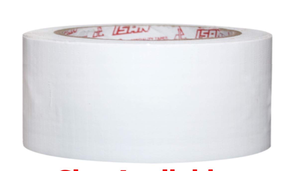 ISAN® White Duct Tape Waterproof 48mm (2" Approx) Width X 25Mtr Length (1 Pc) (B08LSLY84T) Amazon Price History, Amazon Price Tracker