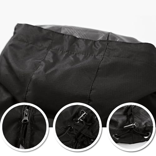Custom Waterproof Jacket for Men Lightweight Windbreaker Rain Coat with Hood Add Your Logo4