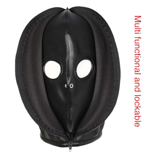 Couvre-chef complet noir extensible opaque pour costume et bal