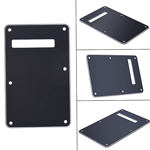 SHUIYUE Pickguard Tremolo Cavity Couverture Backplate Plaque 3ply Guitare Strat Modern Style électrique Noir,Plaque… - Les Beatles, Paul McCartney, John Lennon, RIngo Starr, George Harrison SHUIYUE Pickguard Tremolo Cavity Couverture Backplate Plaque 3ply Guitare Strat Modern Style électrique Noir,Plaque… – Image 6