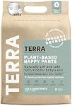 Terra Size 6 Training Pants– 85% Plant Based Pull-Up Style Diapers, Ultra-Soft & Chemical-Free for Sensitive Skin, Superior Absorbency, Perfect Overnight Diapers, for Toddlers 35+ Pounds, 12 Count