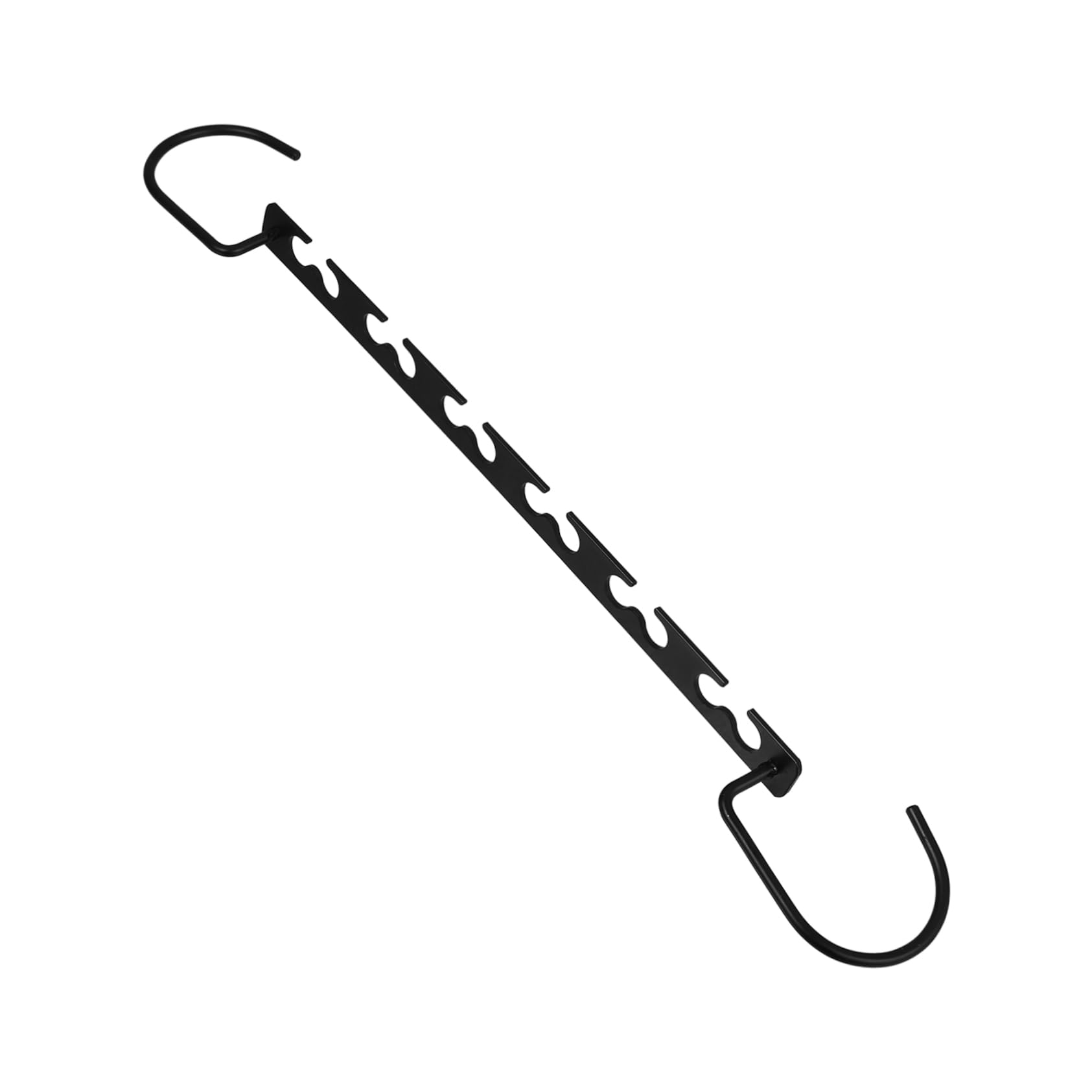 Unomor Stainless Steel Multi-Layer Hangers Space Saver Hangers Extendable Hooks for Heavy Clothes Closet Organizer Dorm Small Closets