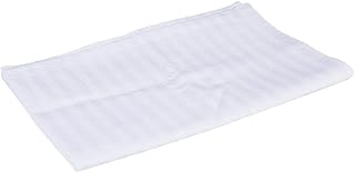 Dioche Washable Massage Table Cover Sheet with Face Breath Hole, Beauty SPA Salon Bed Sheet, Soft Cotton Bed Sheet, for Massage Style Tables, Beds in Hospitals, Beauty Salon, Tattoo(120 * 190-White)