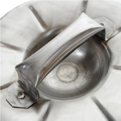 Gdfb Ab0122 Fluted Steel Buckler, 9" #TOP4