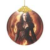Verre de qualité supérieure : fabriqué à partir de verre transparent et durable, ce pendentif de Noël est conçu pour être à la fois délicat et durable. La surface transparente améliore les impressions vibrantes de style dessin animé, apportant une charmante touche de vacances à n'importe quel espace.