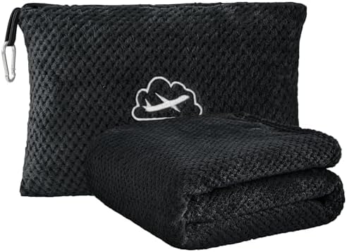 BEDELITE Journey Blanket with Bag, Extremely-Smooth Jacquard Fleece Blanket w… BEDELITE Journey Blanket with Bag, Extremely-Smooth Jacquard Fleece Blanket w…