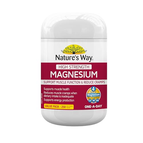 Nature's Way High Strength Magnesium 250 Tablets